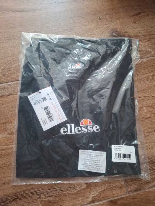 Koszulka t-shirt damski czarny Ellesse L