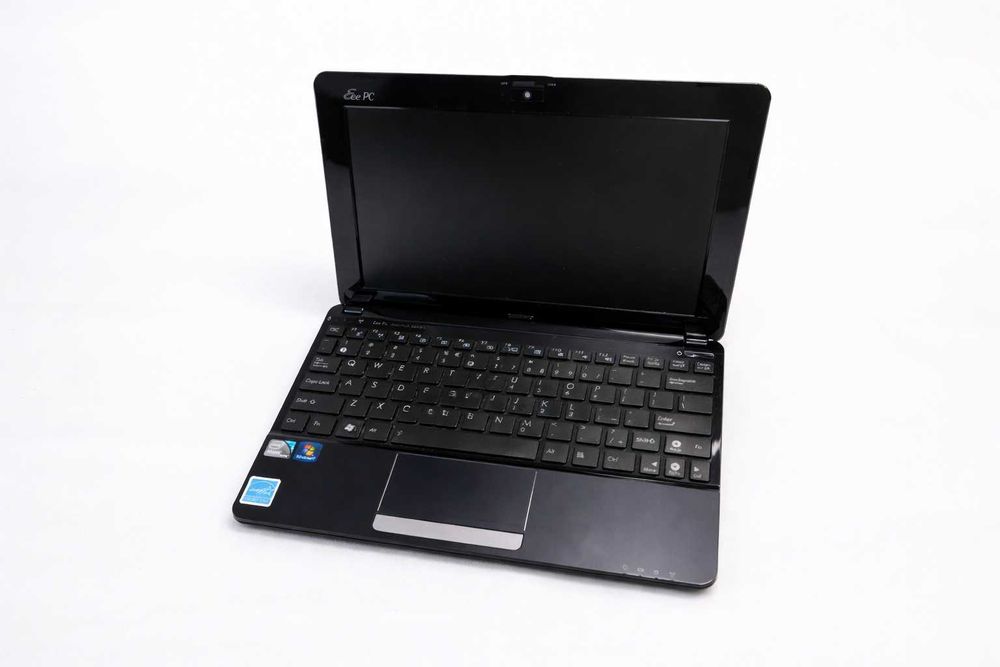Laptop netbook 10" ASUS Eee PC Intel Atom Windows 7 czarny działa