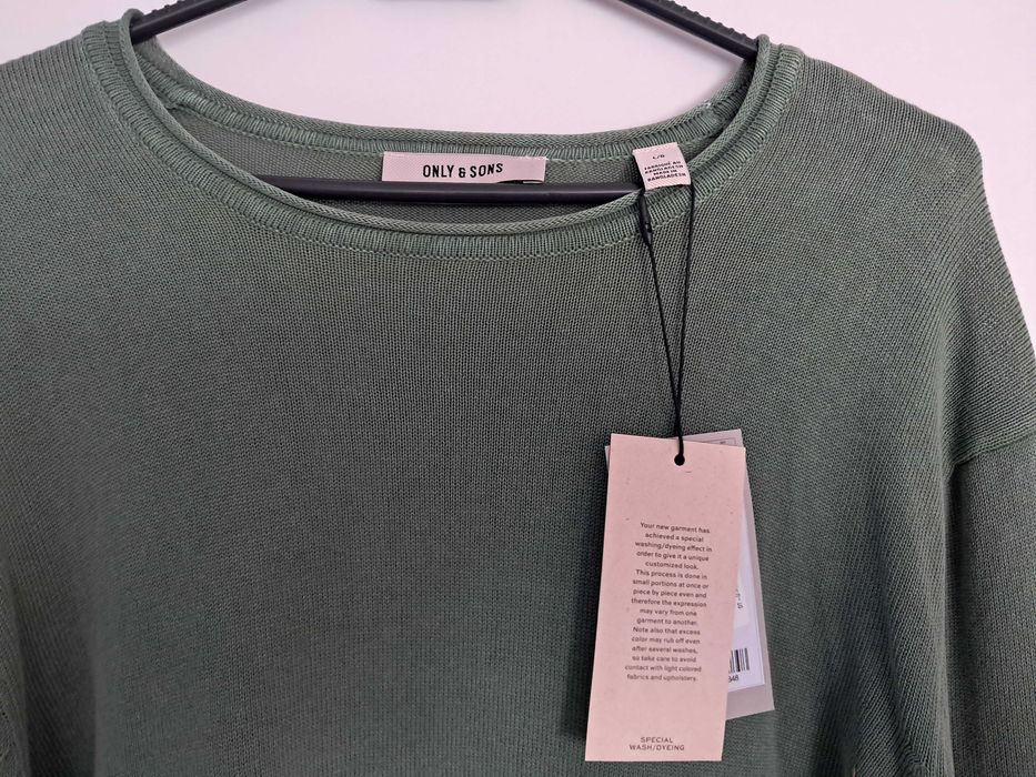 Sweterek męski Only&Sons nowy rozmiar L