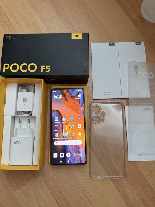Poco F5 5G 12+12/256 .Супер стан, Комплект магазину,Можлива наложка