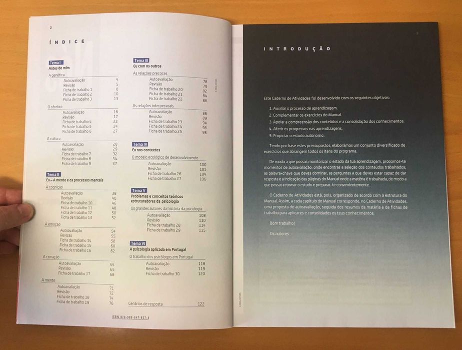 Caderno de atividades Psicologia B 12º ano