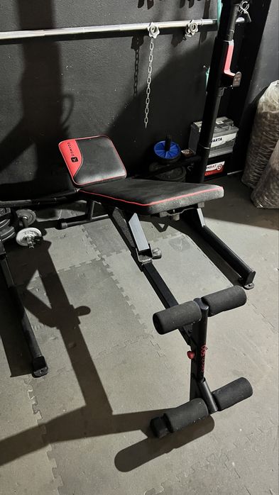 Banco de Musculação Dobrável, Inclinável, Abdominais -  Fold