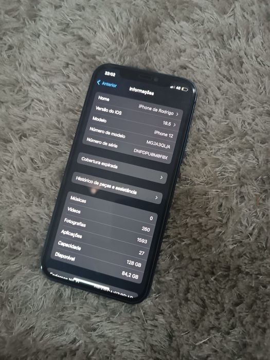 Apple iphone 12 128gb azul