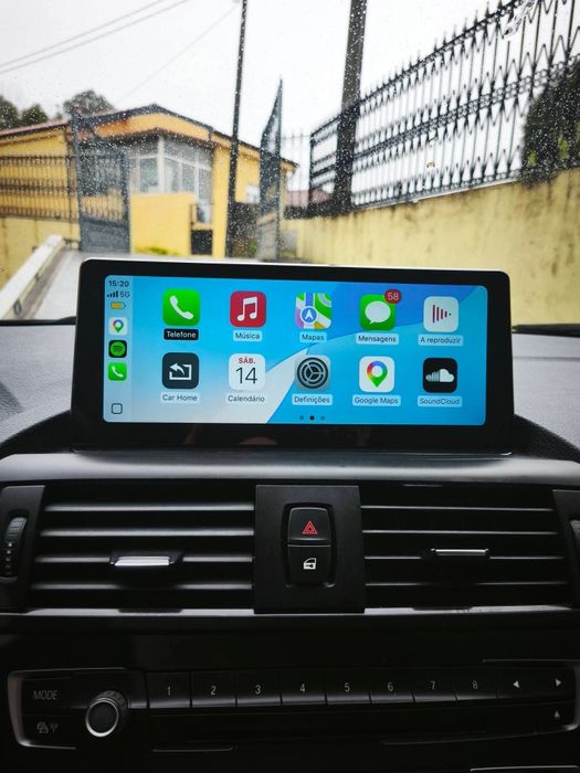 BMW F20/ F30 Ecrã tátil 10.25" Carplay Android auto sem fios