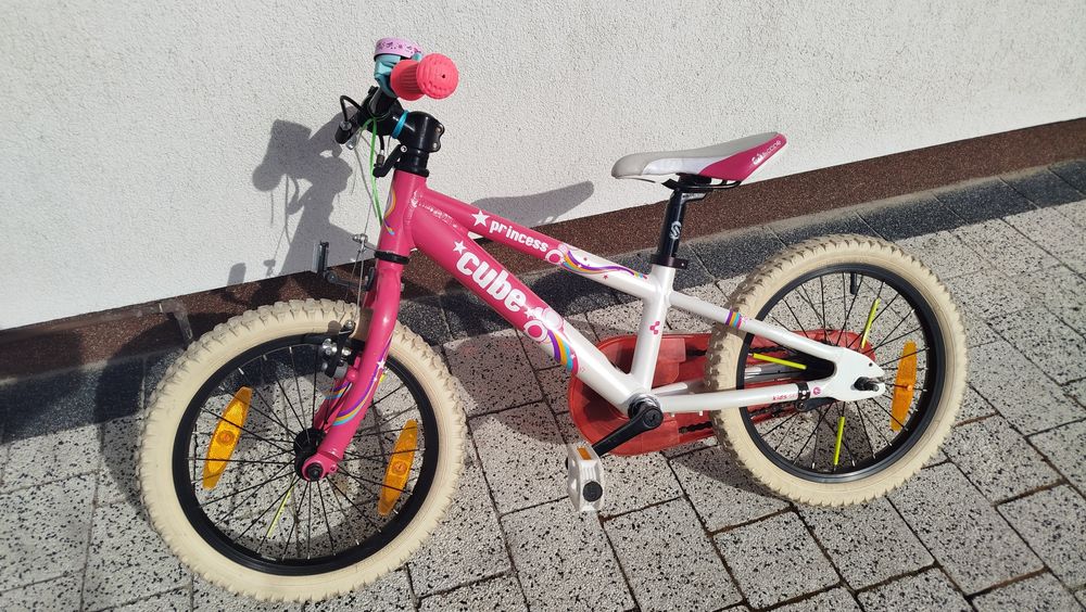 Rower Cube Princess dla dziewczynki 16"