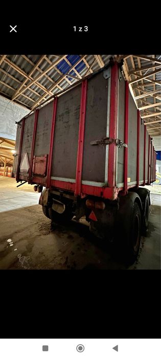 Przyczepa tandem wywrotka