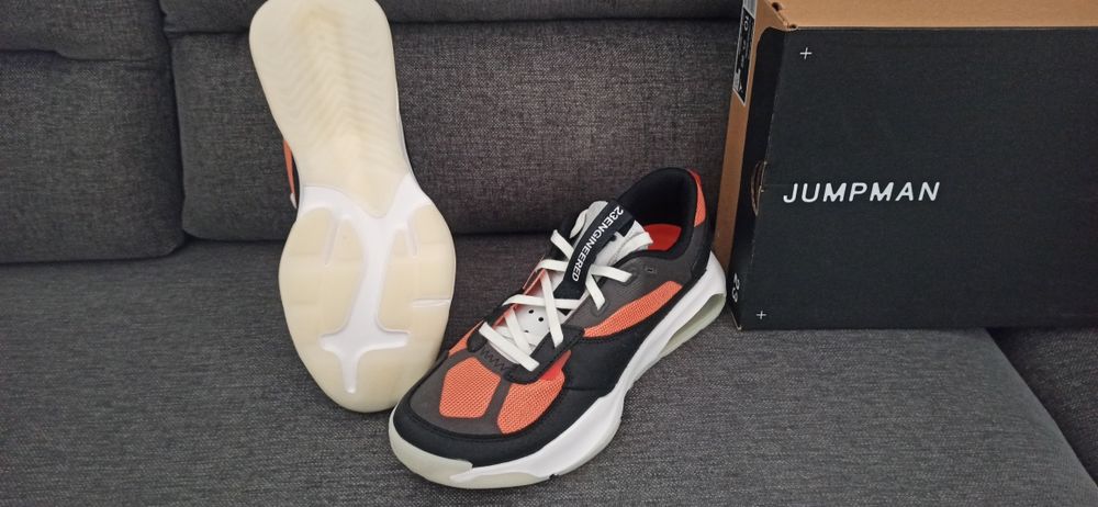 Buty JORDAN AIR 200E czarno-pomarańczowe r. 44 Nowe Oryginalne Olsztyn