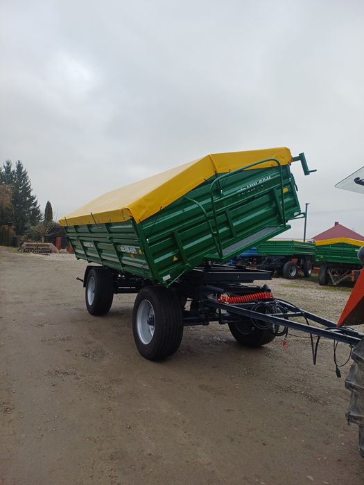 Przyczepa wywrotka hw 60 ifla hl 60.11 niemka 8 ton d732 d55 brandys