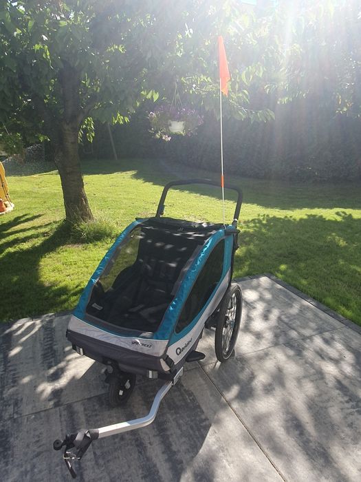 Przyczepka rowerowa Queridoo Sportrex 2 świetna! Malbork. Jak nowa!