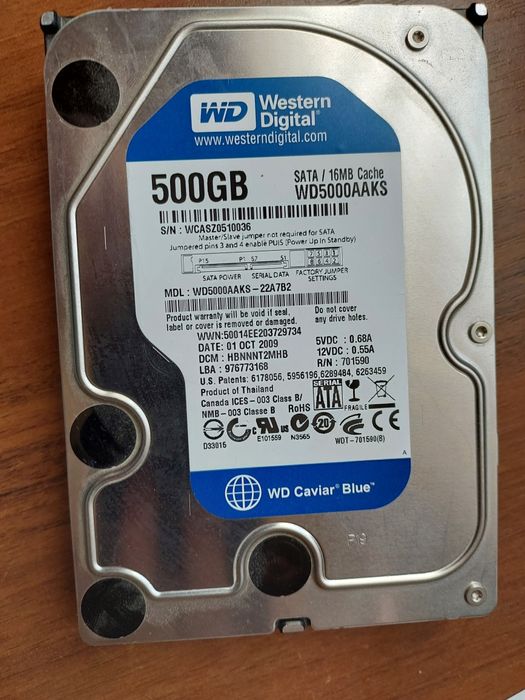 HDD Жесткий диск Wd blue
