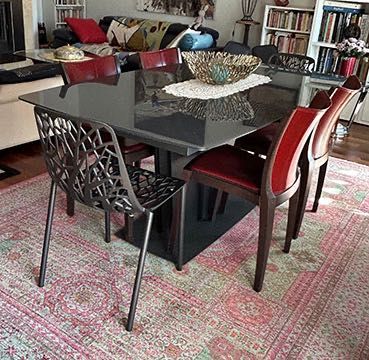 Mesa de jantar extensível