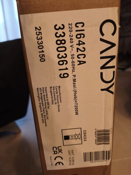 Placa de indução Candy