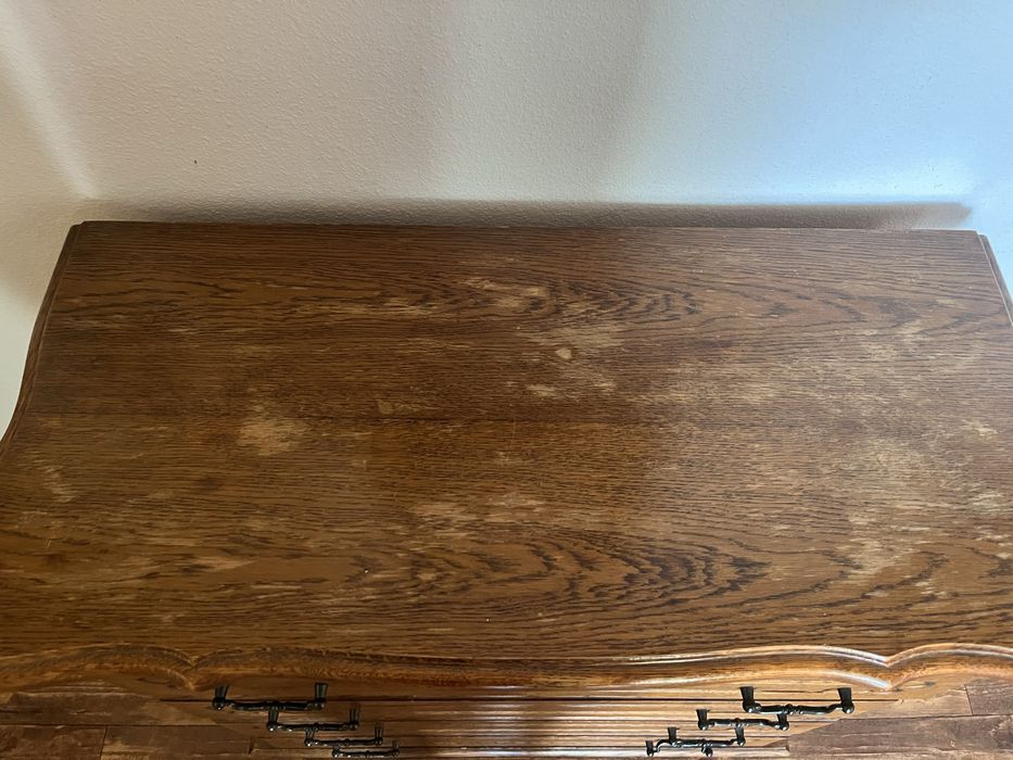 Trzy komody drewniane retro