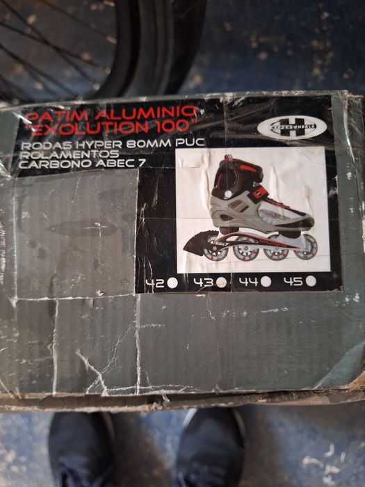 Patins em linha COMO NOVOS