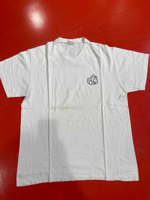 T-shirt Michelin de algodão branco - M