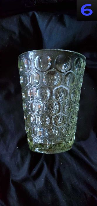 Ваза, Гутное, Богемское, Чешское, стекло, Хрусталь, Берц