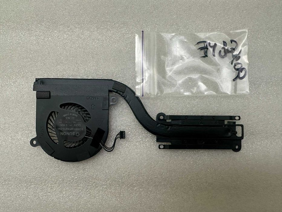 Система охолодження Dell Latitude 7480 7490  E7490 AT1S1002ZCL  02T9GV