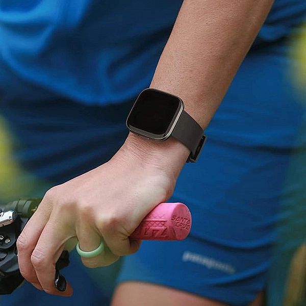 Opaska / Pasek Braders do Fitbit Versa / Versa 2 / Versa Lite czarny