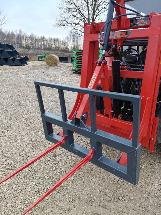 Szufla Łycha Podnośnik tur na tył traktora z hydraulika ładowacz łyżka