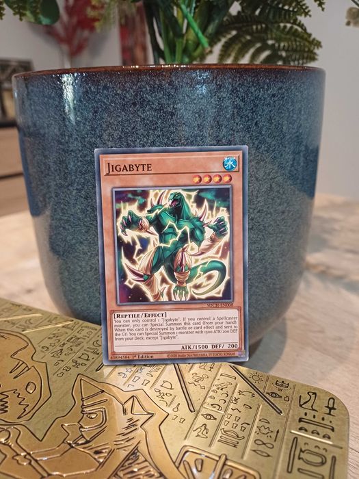 Carta Yu-Gi-Oh! - Jigabyte - 1ª Edição