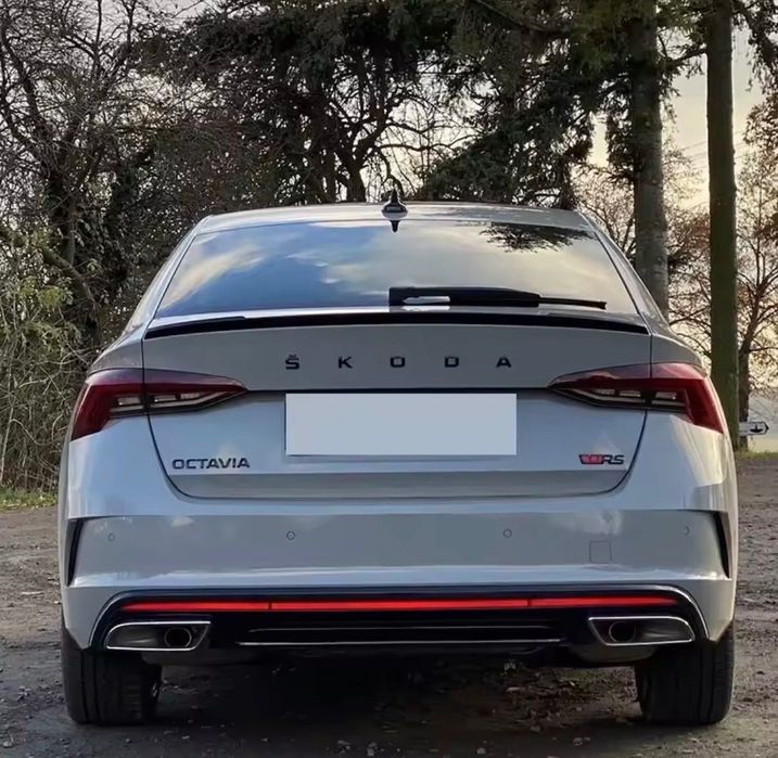Спойлер Skoda Octavia накладка на багажник бленда шкода октавия спойлер октавія