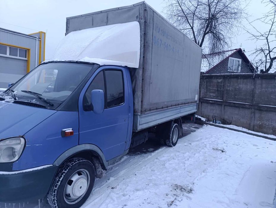 Газель тентована 4,20 х 2,15