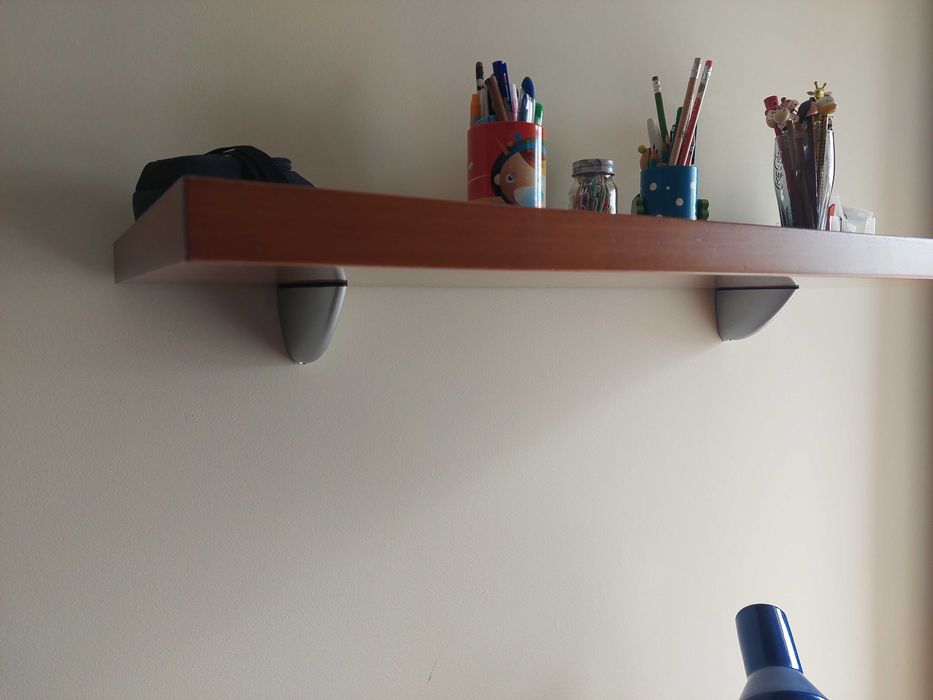 Prateleira em madeira 90×33×3