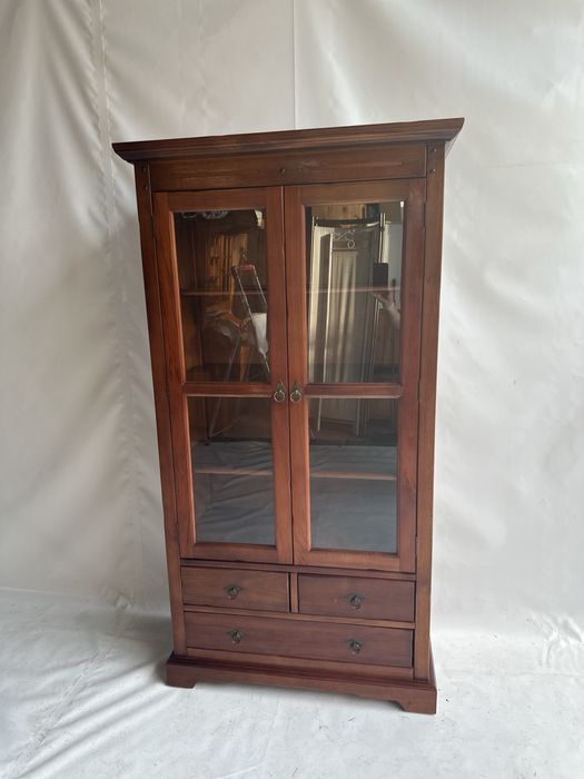 Komoda - witryna palisander