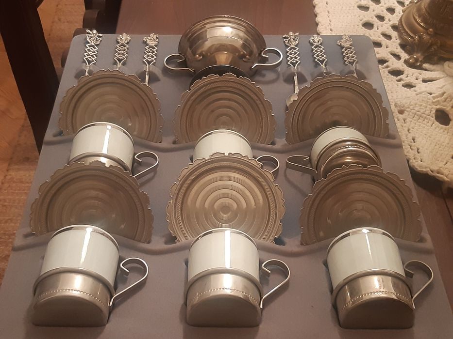 Serviço de café italiano