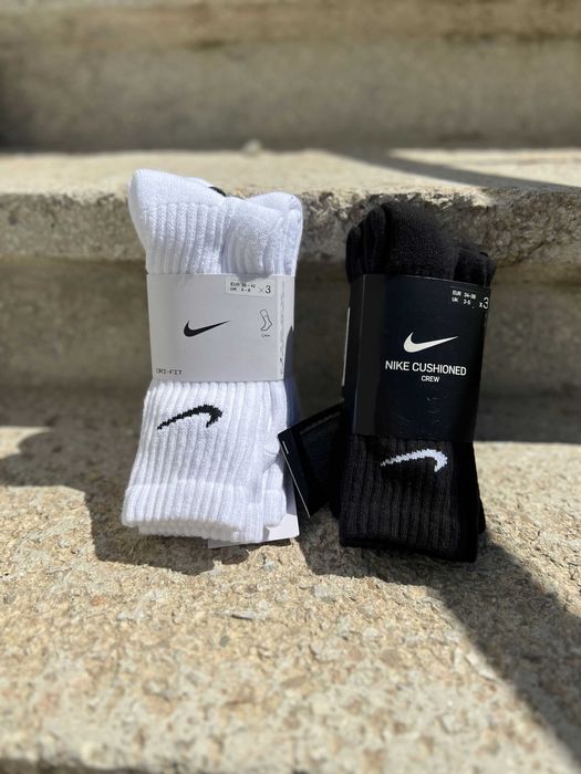 АКЦИЯ‼️ Носки ОПТ Шкарпетки Nike Crew Jordan (S-M-L-XL) (SX4508-001)