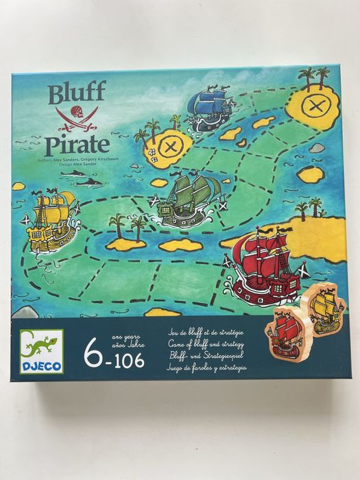 Продам настільну гру Bluff Pirate від бренду Djeco