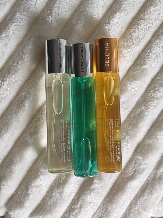 Neness: zestaw perfum ombre (248), heaven wings (184) i  seloria (296) zamienniki drogich perfum