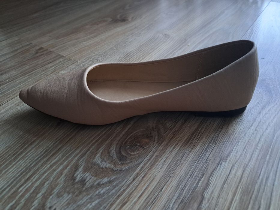 Beżowe baleriny Jenny Fairy