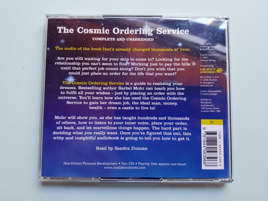 CDs Audiolivros Lei da Atração, Meditação, Anjos (em inglês)