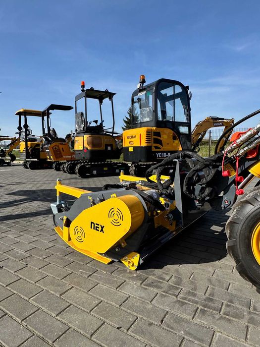 Mulcher Kosiarka bijakowa NEX FL130 hydrauliczna do Avant Multione
