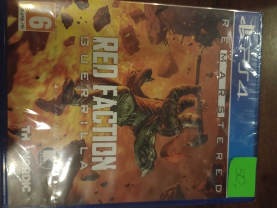 PS4 Nowa Red Faction Remastered PlayStation 4 nowe