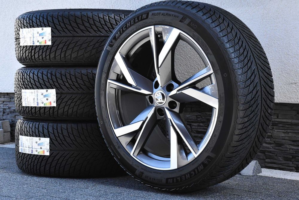 Nowe koła zimowe OEM SKODA Elroq Enyaq 20" Michelin 2025r