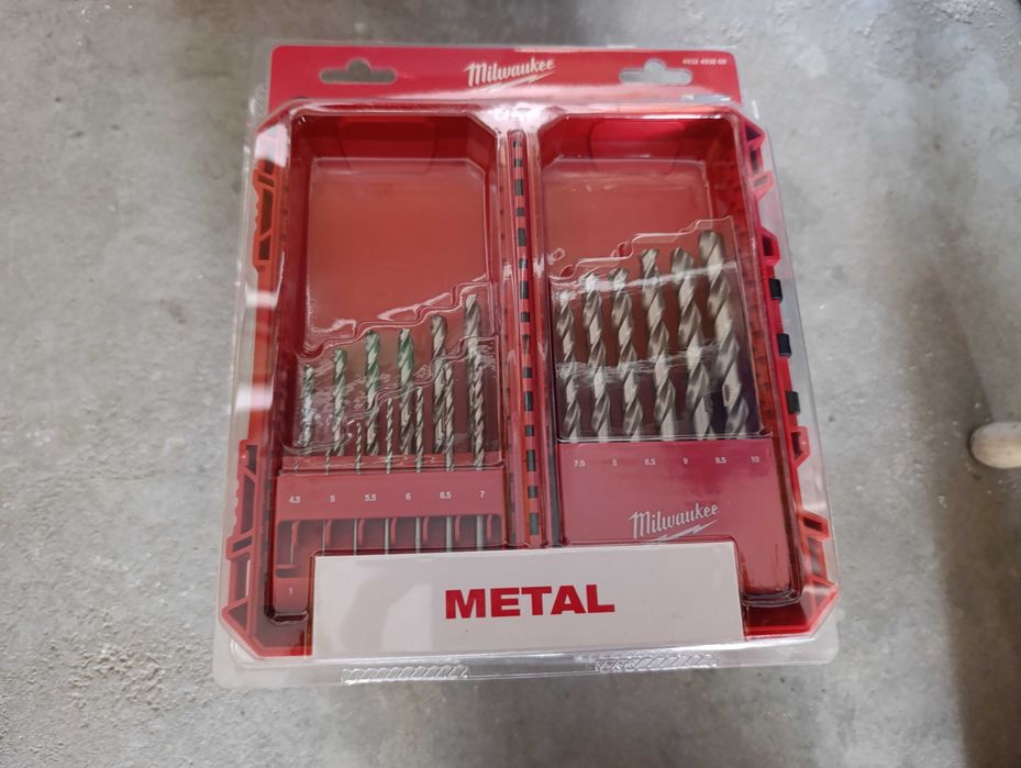 Milwaukee zestaw wierteł do metalu HSS-G Thunderweb 19 szt.