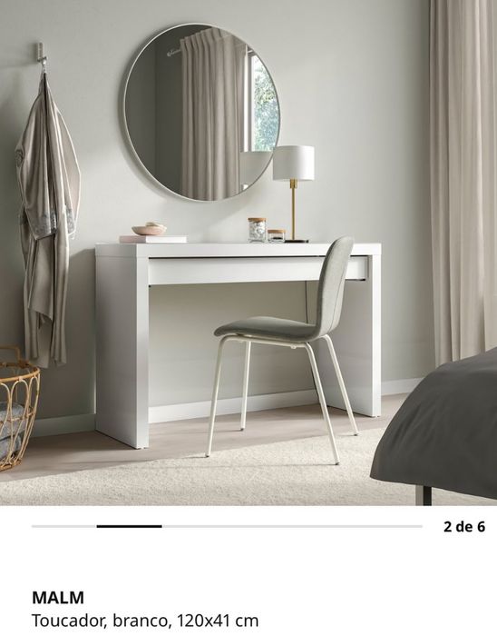 Toucador Malm branco