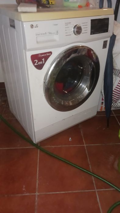 Maquina de lavar e secar LG