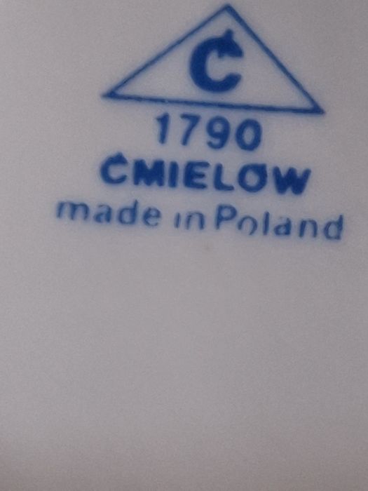Kolekcja PRL serwis obiadowy Ćmielów 11  części