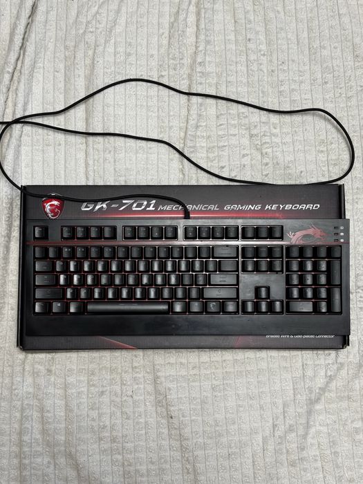 Klawiatura mechaniczna MSI GK 701