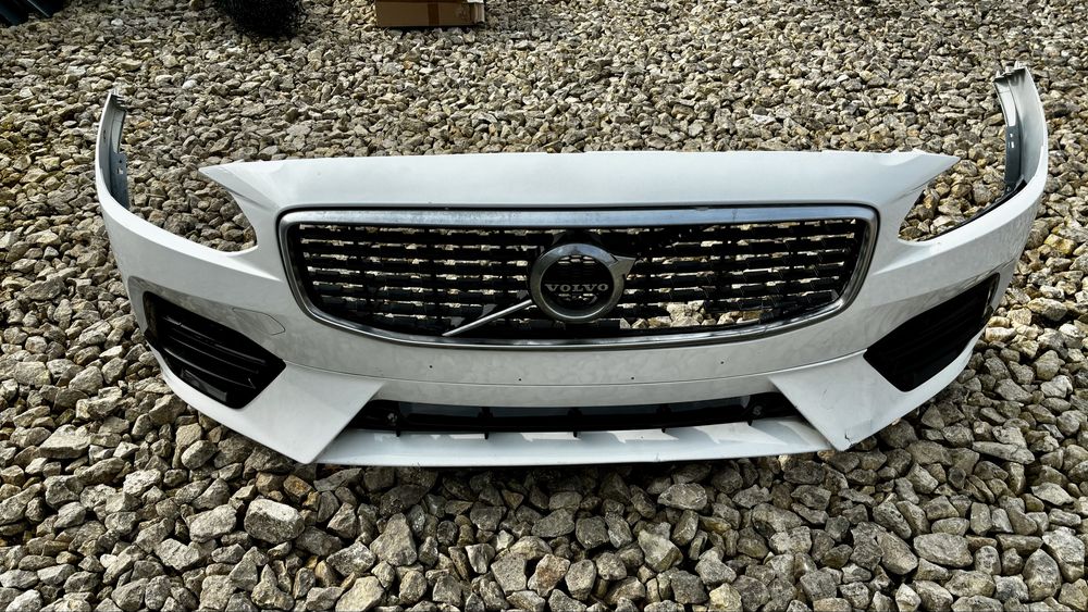 Zderzak przedni R DESIGN 4xPDC VOLVO S90 V90 16- ORYGINALNY