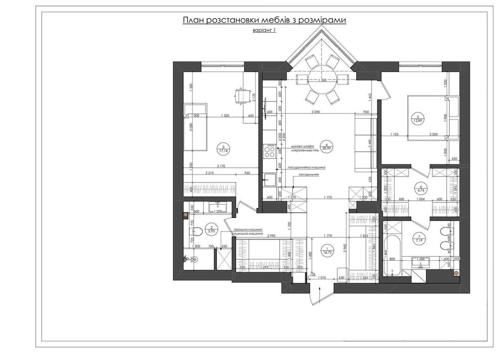 3-комнатная квартира по адресу бульвар Дружбы Народов (площадь 100 м²) - Atlanta.ua - фото 9