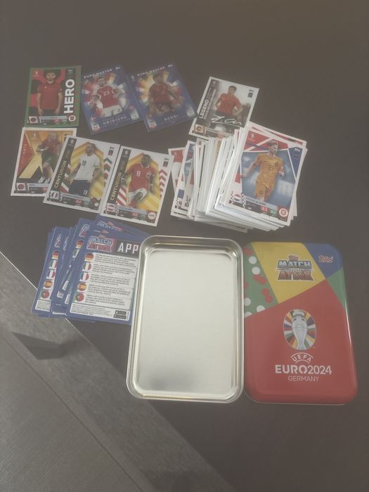 Bundle Cartas Match Attax Euro 2024