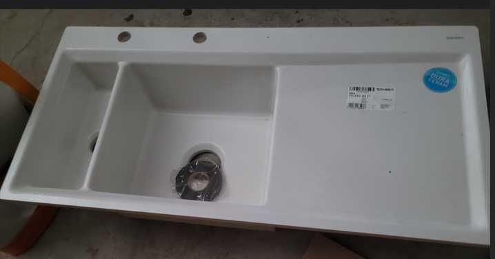 Zlewozmywak Duravit Kiora biały mat