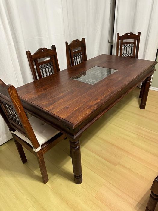 Komplet obiadowy (6 krzeseł)