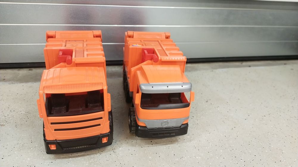 Śmieciarki zabawki duże