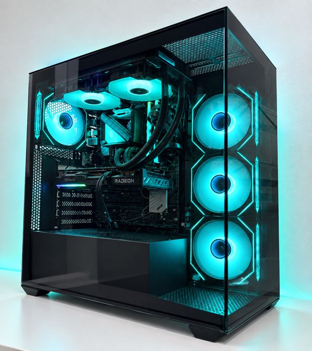Komputer gamingowy Ryzen 7 7700 Radeon 9060xt 32 GB RAM M2 1TB