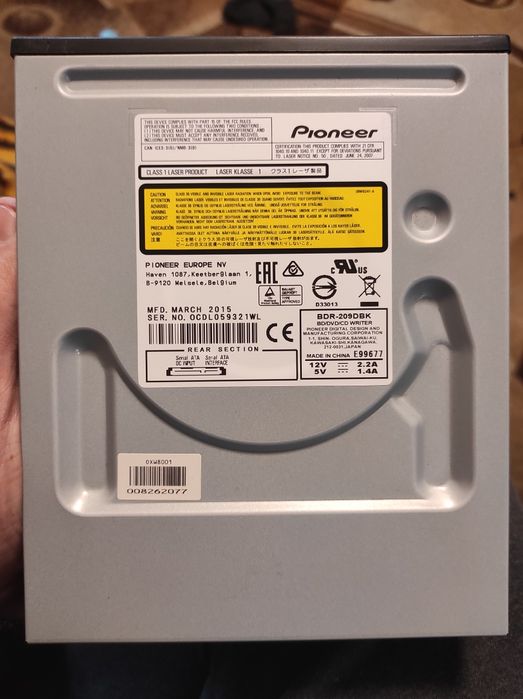 Привод Blu-ray Pioneer BDR-209DBK